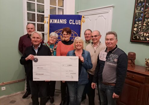 Le KIWANIS de Riom solidaire d’ACTE AUVERGNE