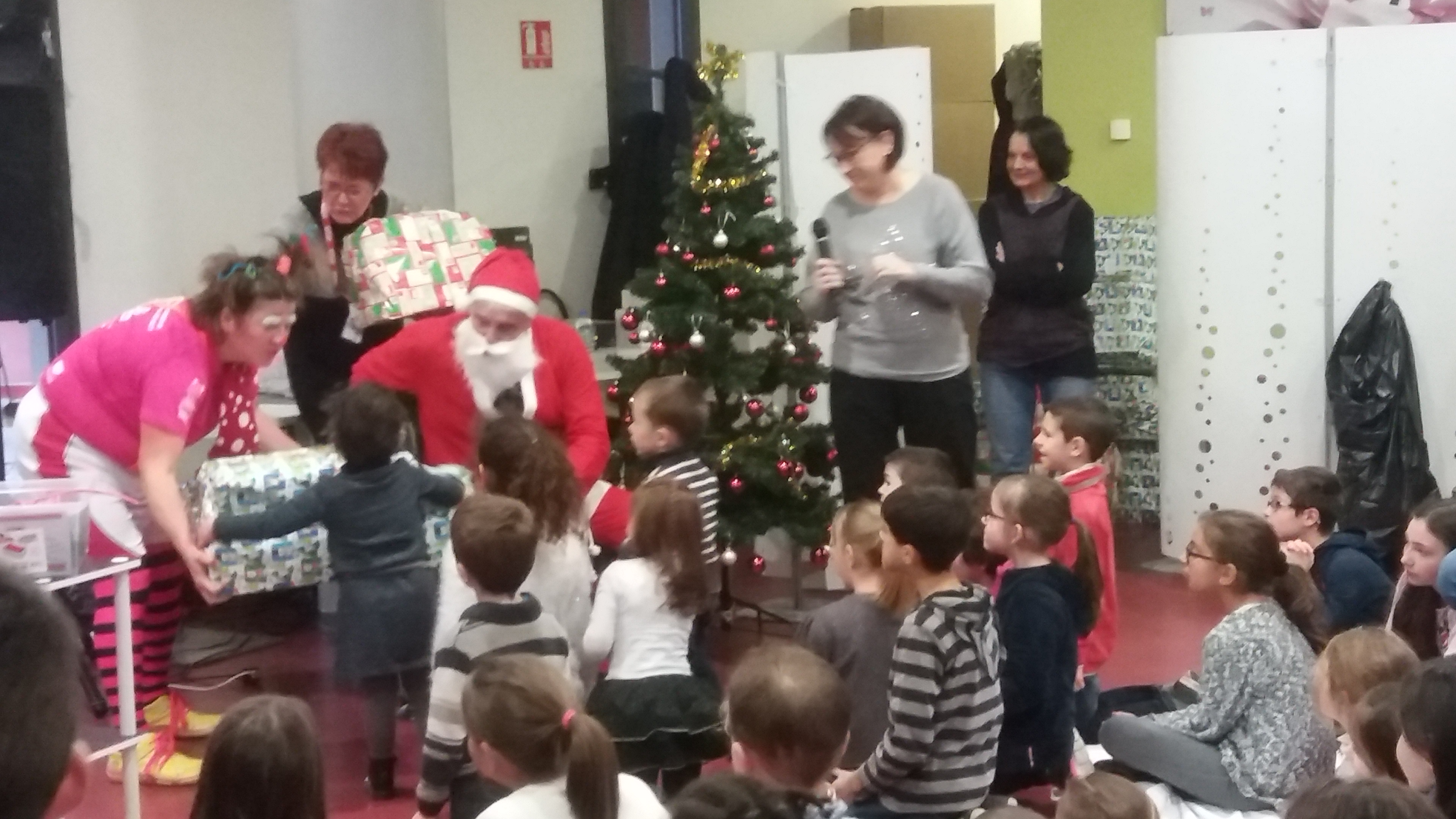 Le Père Noël à l’hôpital