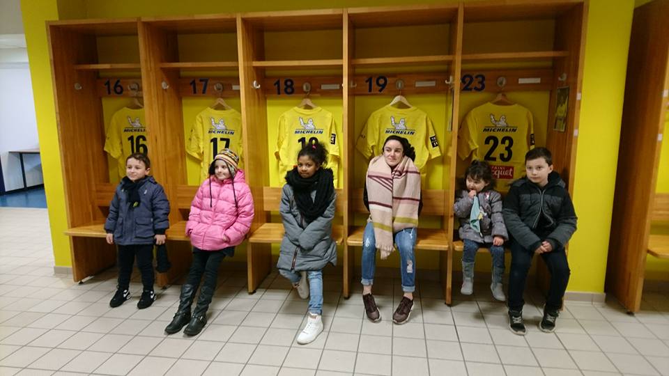 Les enfants  visitent « ASM EXPERIENCE »