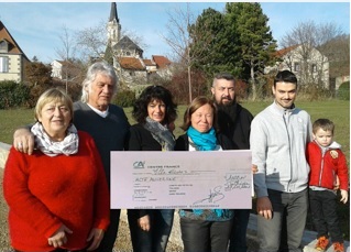 Le comité des fêtes de Teilhèdes soutient ACTE AUVERGNE