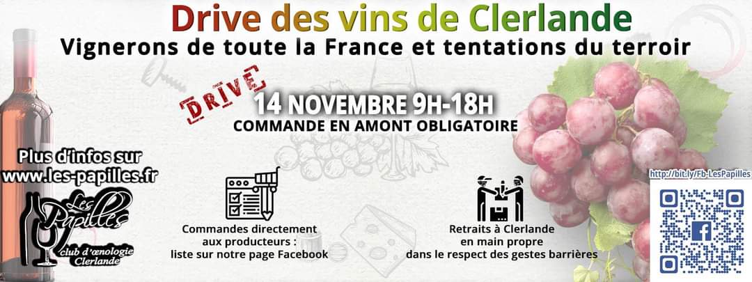 Drive des vins de Clerlande