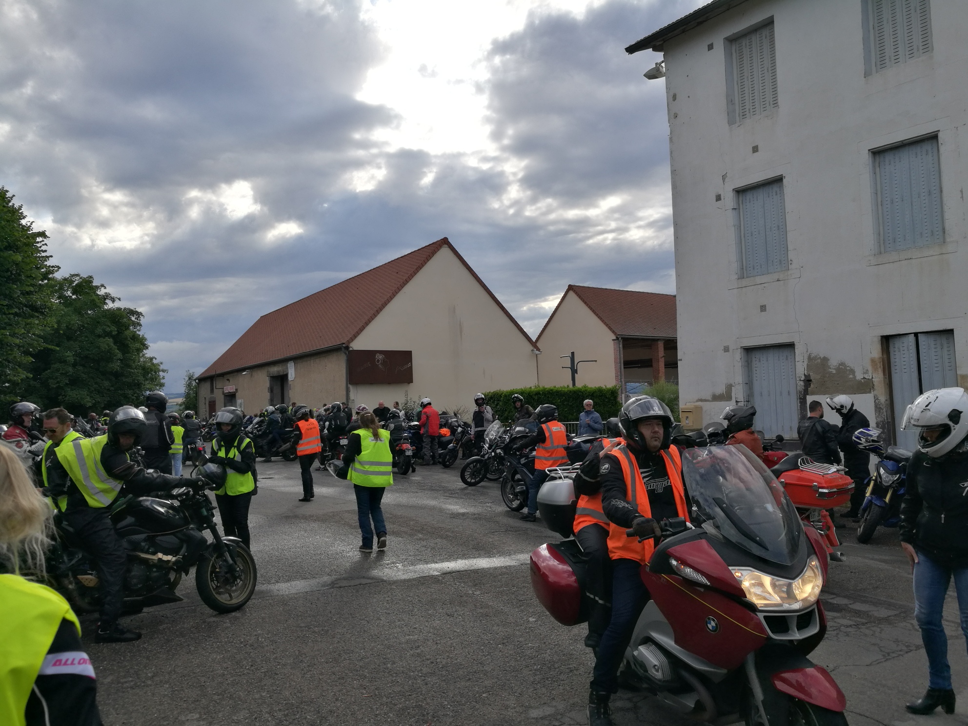 Des motards au grand coeur