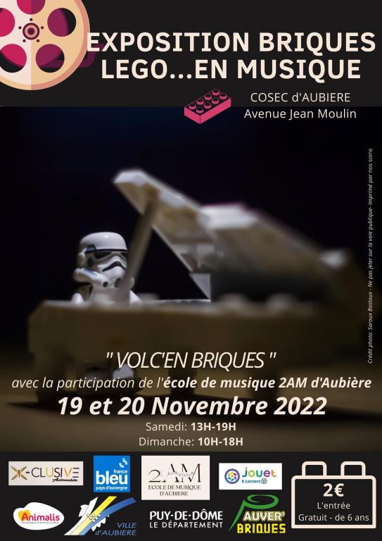 Exposition briques Lego … en musique