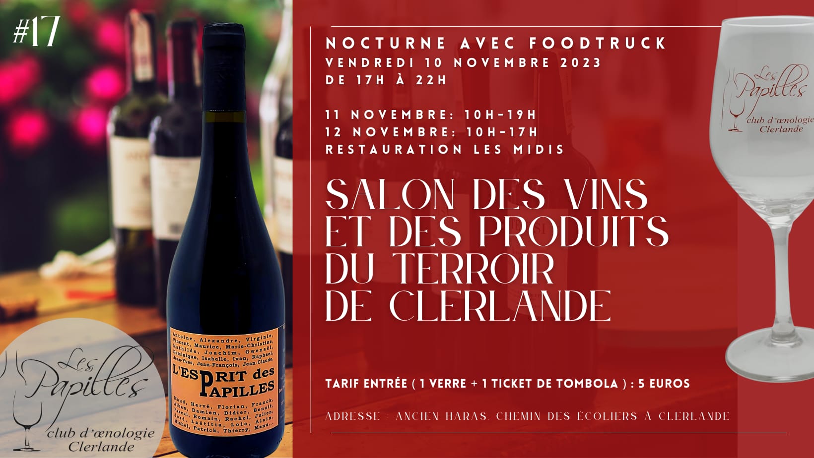 Salon des vins de Clerlande