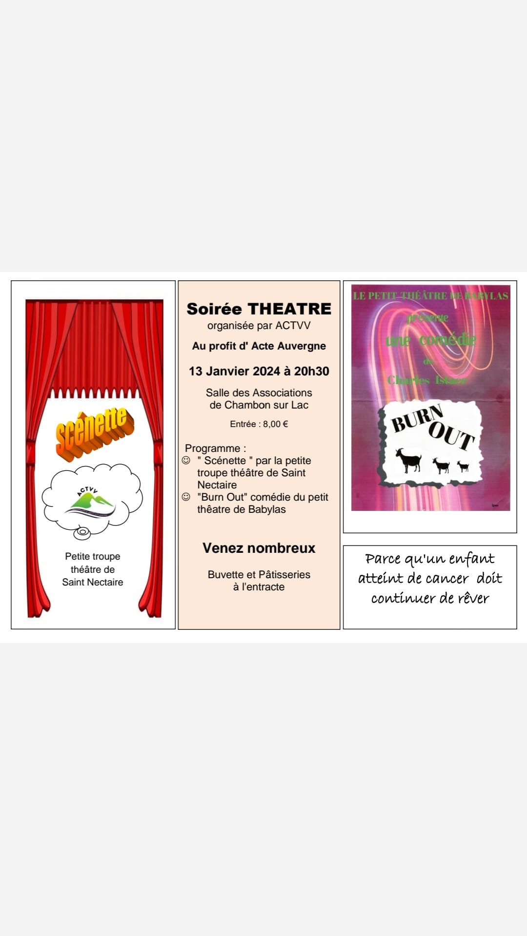 Soirée Théâtre