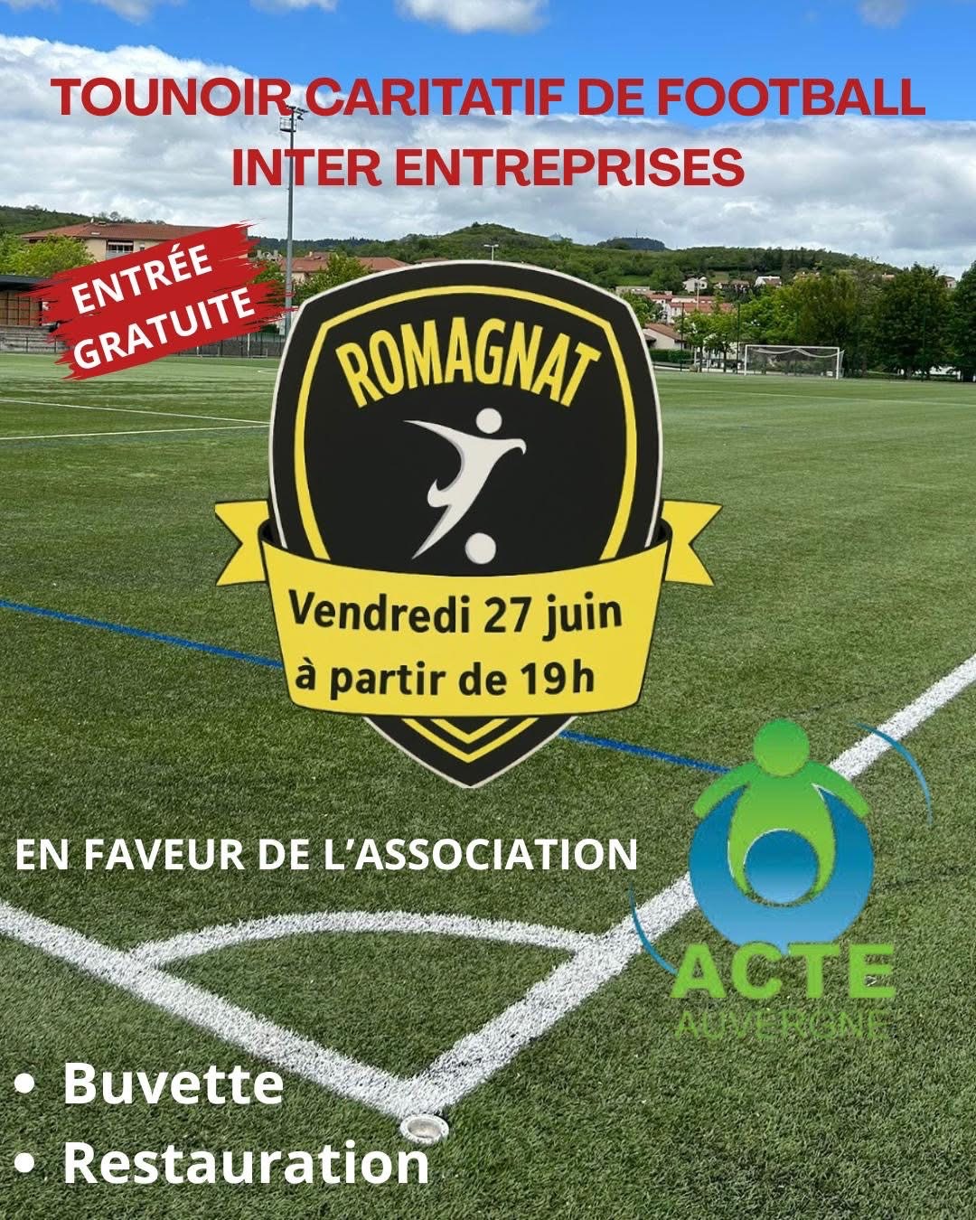 Tournoi de foot inter entreprises
