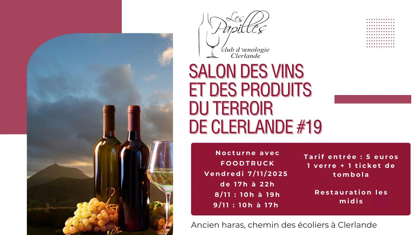 Salon des vins Clerlande