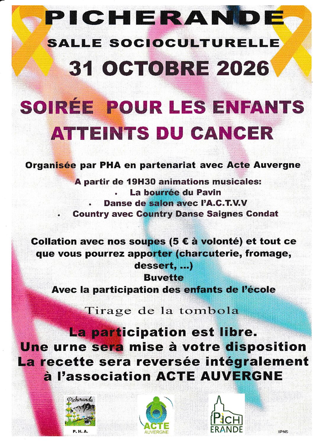 Soirée Picherande